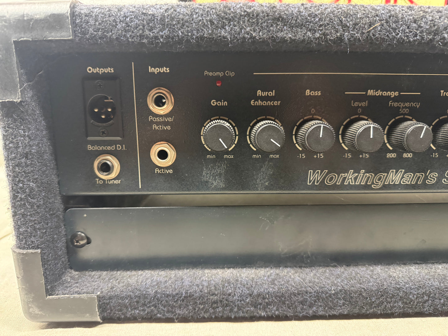 SWR WorkingMan's 2004 200 Watt Bass Amplifier Head - Local Pickup Only