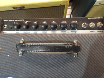 Fender Bassbreaker 15 15-Watt 1x12" Guitar Combo 2016 - 2024 - Gray Tweed - Local Pickup Only