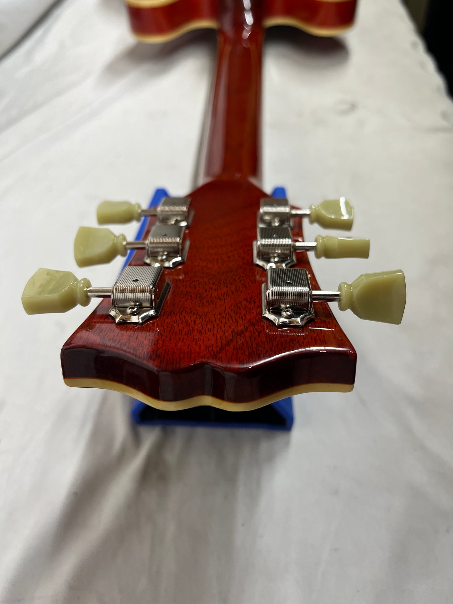 Michael Dolsey Designs Double Cutaway Semi-Hollow Body Electric Guitar