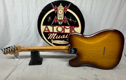 Fender 2016 Limited Special Edition American Standard Telecaster Figured Neck Guitar with Case 2015 - Cognac Burst / Rosewood fingerboard