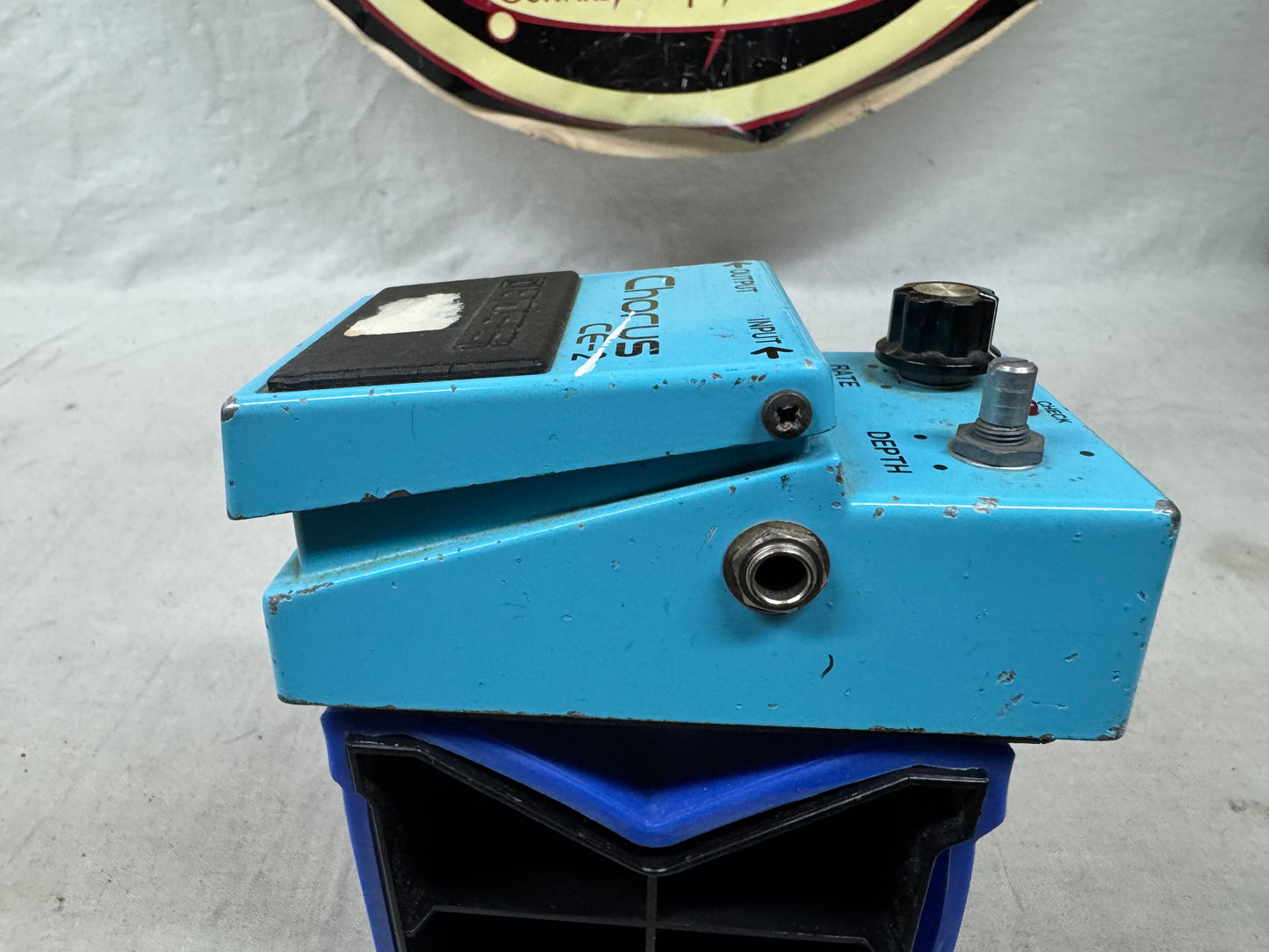 Boss CE-2 ce2 Chorus Pedal - Black Label / MIJ Made In Japan / ACA 12-volt power 1981