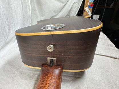 Journey Instruments Overhead OF420B1 of-420 Collapsible Travel Acoustic Guitar with Soft Case