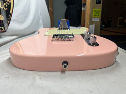 Jet Guitars JT-300 Singlecut T-Style Electric Guitar - Shell Pink