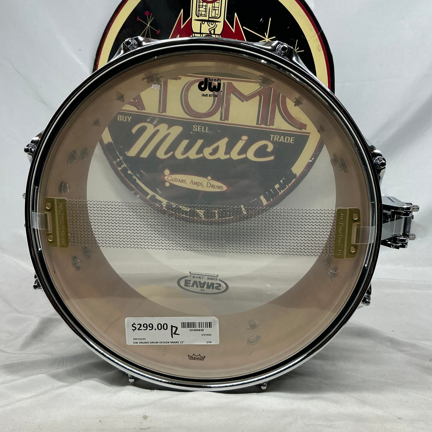 DW Drum Workshop Design Series 12x5 Snare Drum