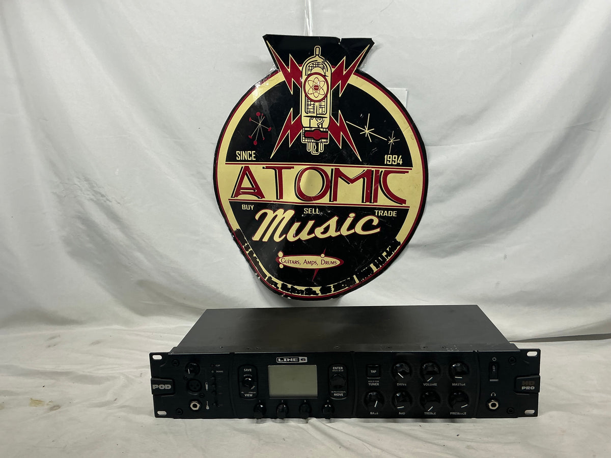 Line 6 POD HD Pro X Rackmount Multi-Effect and Amp Modeler 2013 - 2023 - Black