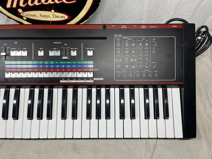 Roland JX-3P Keyboard Synthesizer with PG 200 Synthesizer Programmer - Local Pickup Only