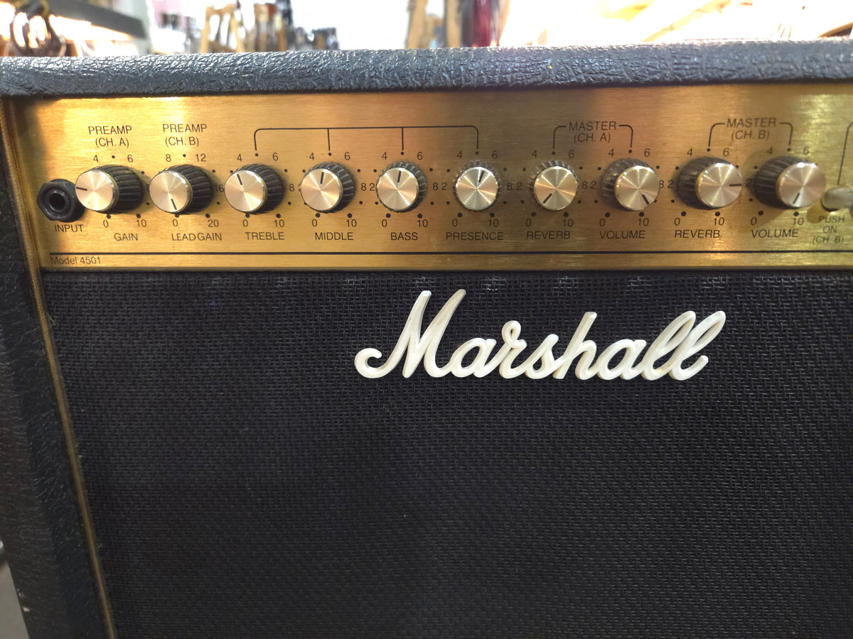 Marshall JCM 900 Model 4501 50-Watt Hi Gain Dual Reverb 1x12 Combo 1990s - Local Pickup Only