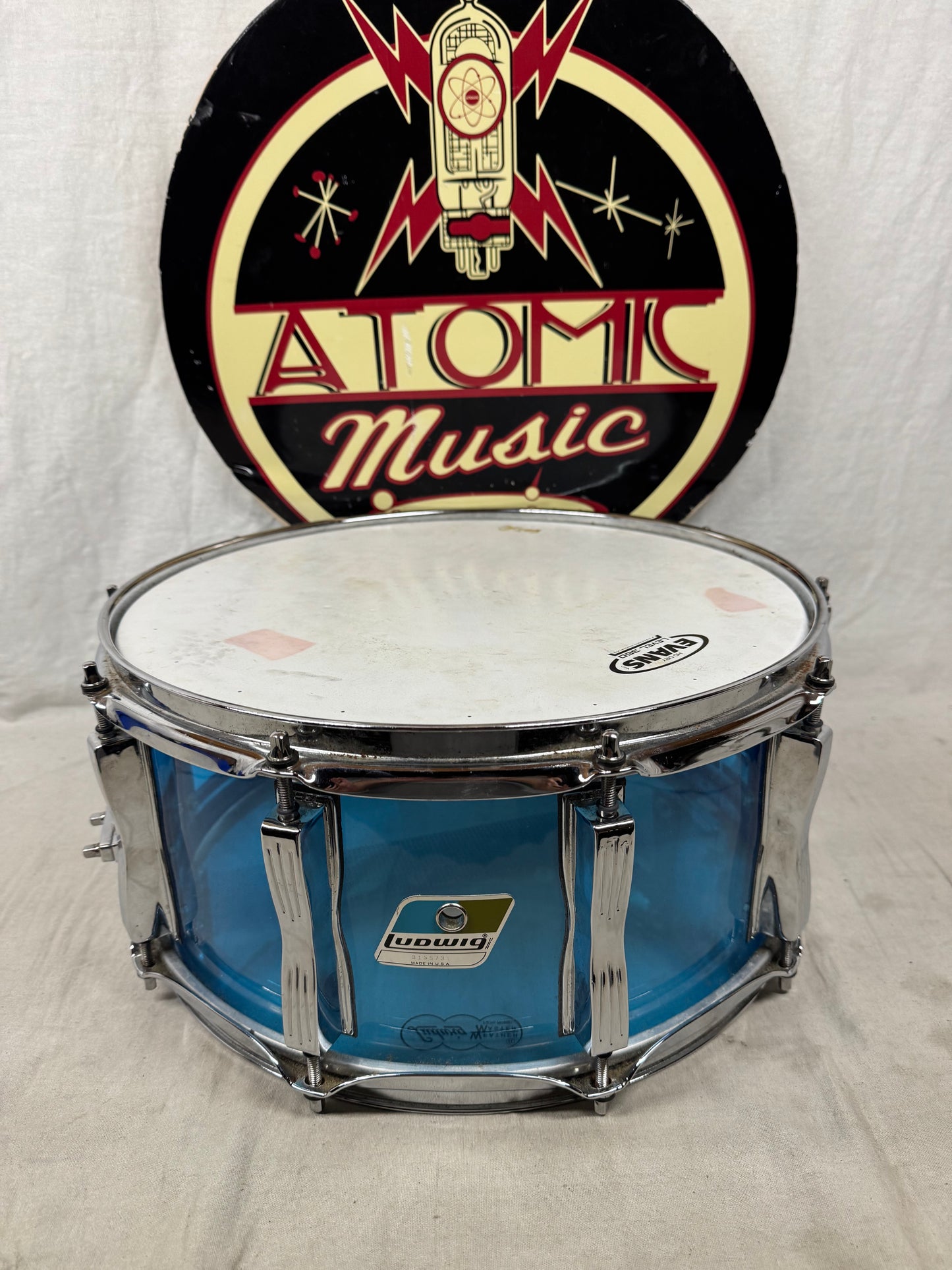 Ludwig 14x6.5 Vistalite 10 Ply Snare Drum