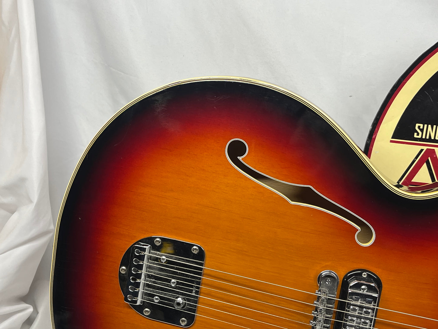 Welson 1960s DS2 Vintage Hollow Body Electric Guitar