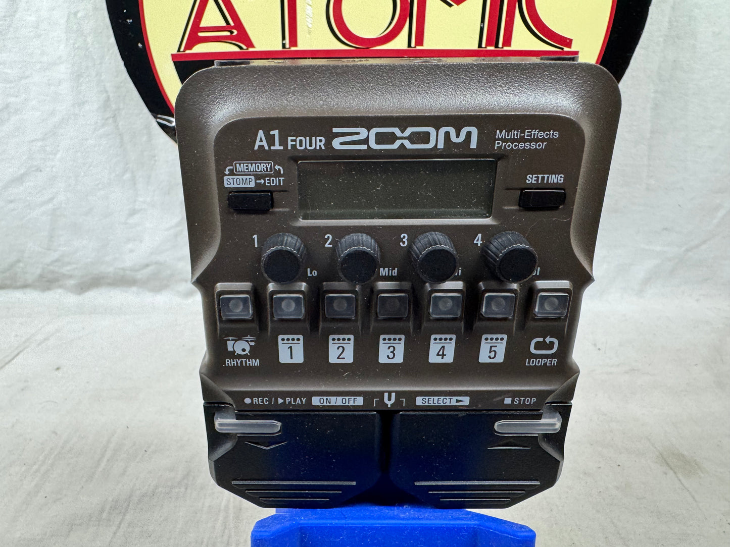 Zoom A1 Four Acoustic Instrument Multi-Effects Processor Pedal