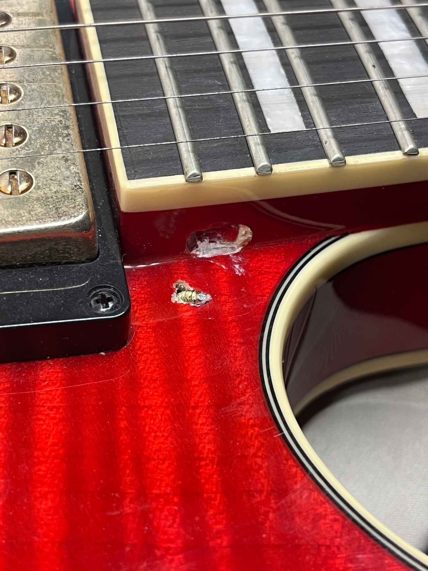 Ibanez AS93FM Doublecut Semi-Hollow Body Electric Guitar - Transparent Cherry Red