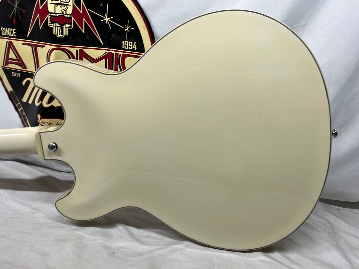 Ibanez Artcore Series AS73-IV Semi-Hollow Body Electric Guitar - Ivory