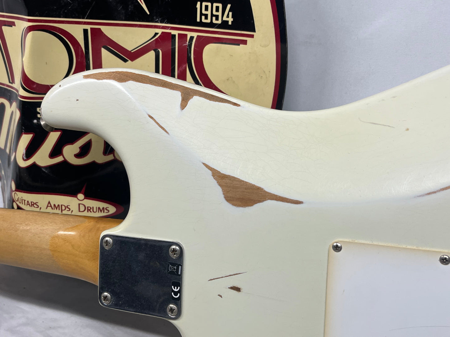 Fender Road Worn '60s Stratocaster Strat Electric Guitar 2010 - Olympic White