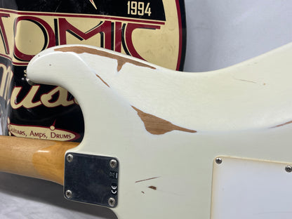 Fender Road Worn '60s Stratocaster Strat Electric Guitar 2010 - Olympic White