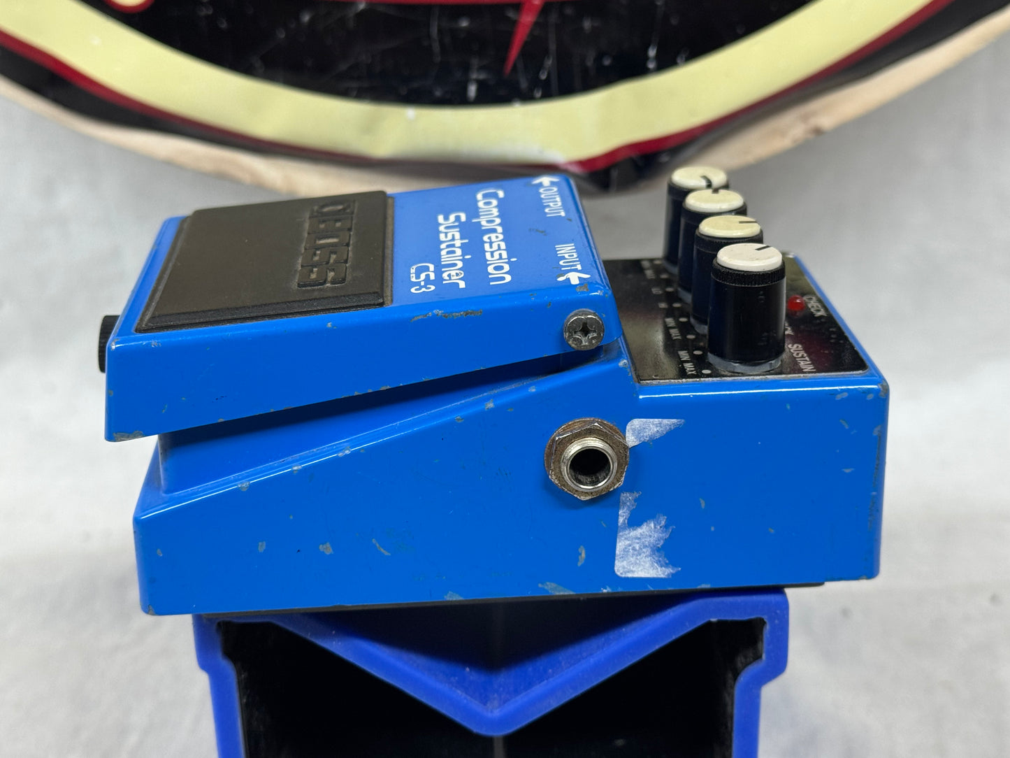 Boss CS-3 cs3 Compression Sustainer Compressor Pedal - ACA 12-volt power (likely Black Label / MIJ)