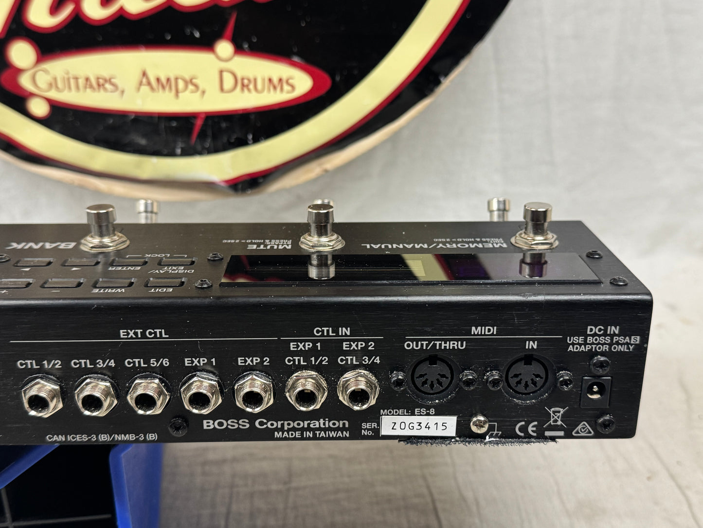 Boss ES-8 es8 Effects Switching System Switcher Pedal