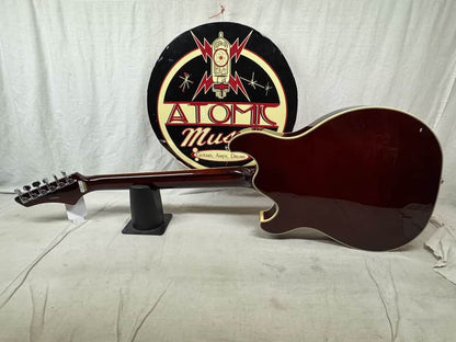 Eastwood Classic 6 TA PH Hollowbody Guitar with Case - Image 10