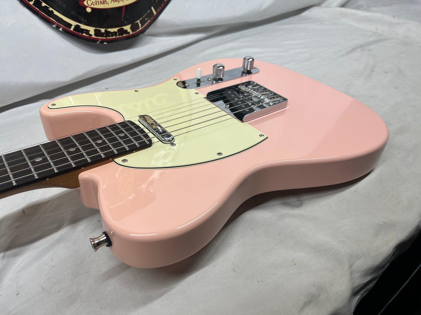 Jet Guitars JT-300 Singlecut T-Style Electric Guitar - Shell Pink