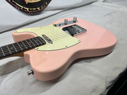 Jet Guitars JT-300 Singlecut T-Style Electric Guitar - Shell Pink