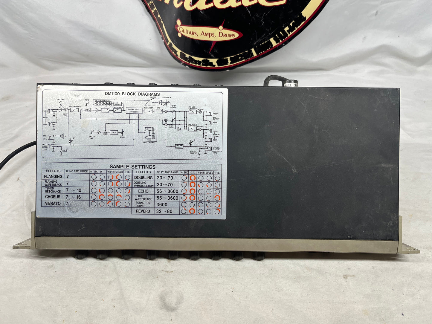 Ibanez DM1100 Digital Delay Rack Unit