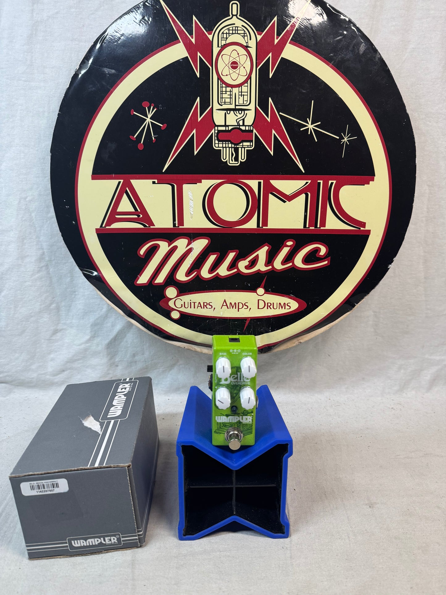 Wampler Belle Mini Overdrive Pedal with Box