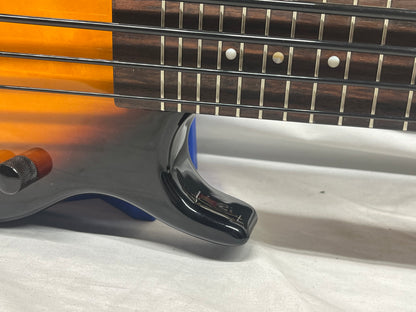 Kala UBass SUB4FS Doublecut 4-String Electric Ukulele Bass - Sunburst
