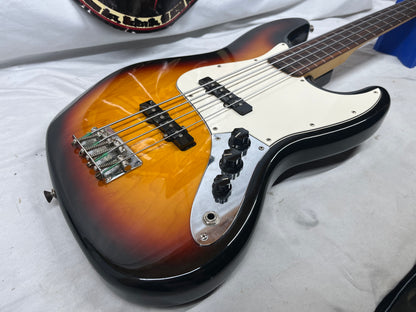 Fender Standard Fretless 4-String Electric Jazz Bass - Brown Sunburst