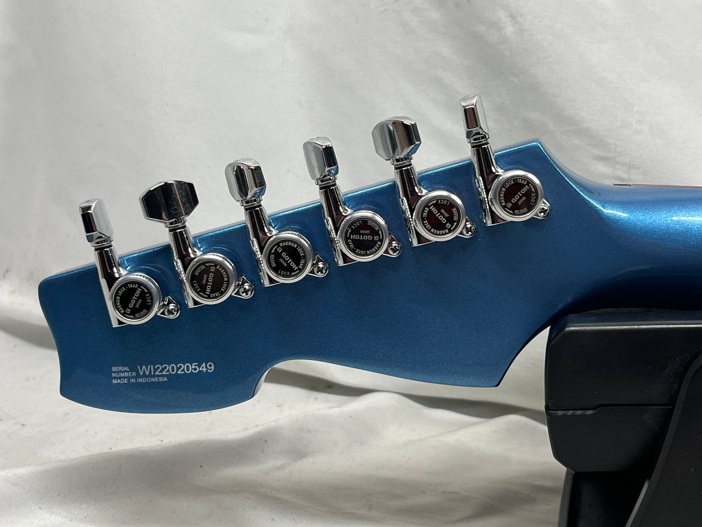 Eastwood Ichiban SharkFin K4L Doublecut Electric Guitar - Nut has been Raised!