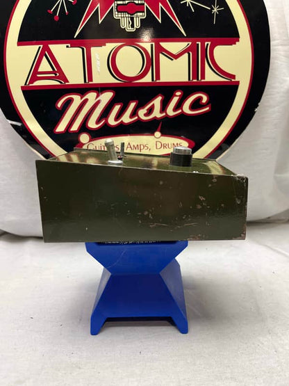 Electro-Harmonix Sovtek Green Russian Small Stone Phaser Phase Shifter phasor Pedal - large chassis - missing battery cover - Image 6