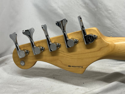 Fender Deluxe Active Jazz Bass V 5-String Electric Bass 2006 - Brown Sunburst