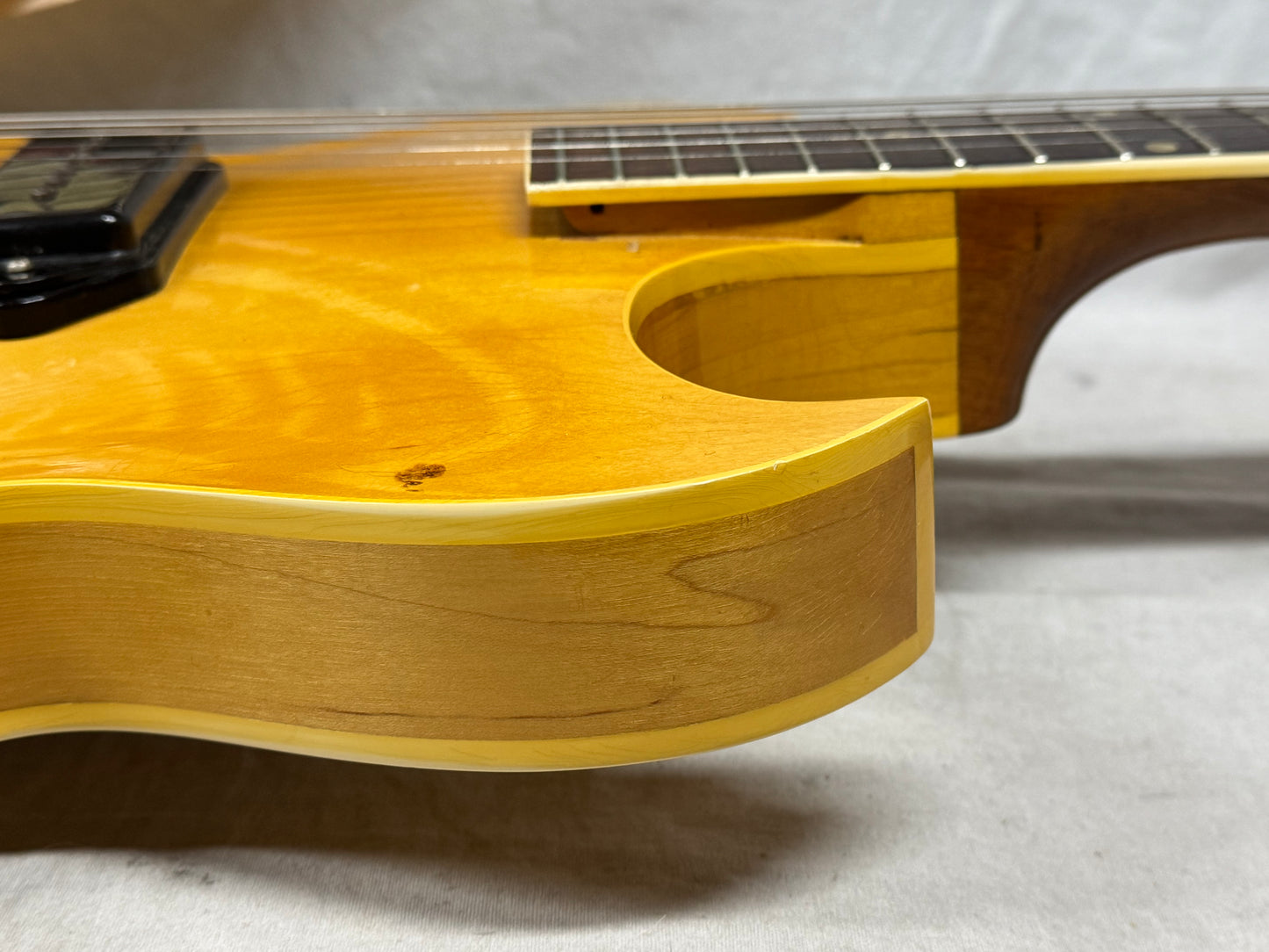 Gibson ES-225T es225t Thinline Hollowbody Singlecut Guitar with Epiphone Case 1957 - Natural - Local Pickup Only