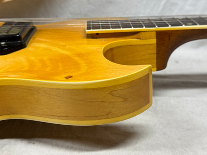 Gibson ES-225T es225t Thinline Hollowbody Singlecut Guitar with Epiphone Case 1957 - Natural - Local Pickup Only