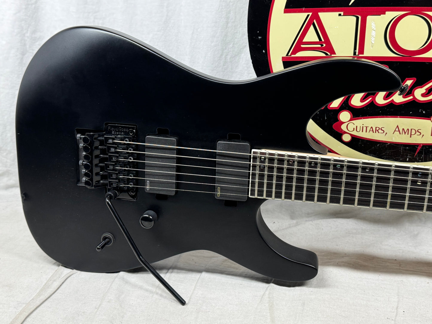 ESP LTD MH-400 mh400 FR Guitar 2020 - Black