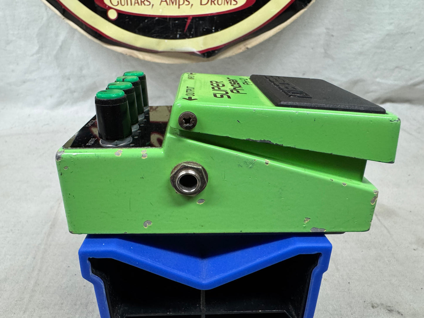 Boss PH-2 ph2 Super Phaser Phase Shifter Pedal - Black Label / MIJ Made In Japan / ACA 12-volt Power 1987