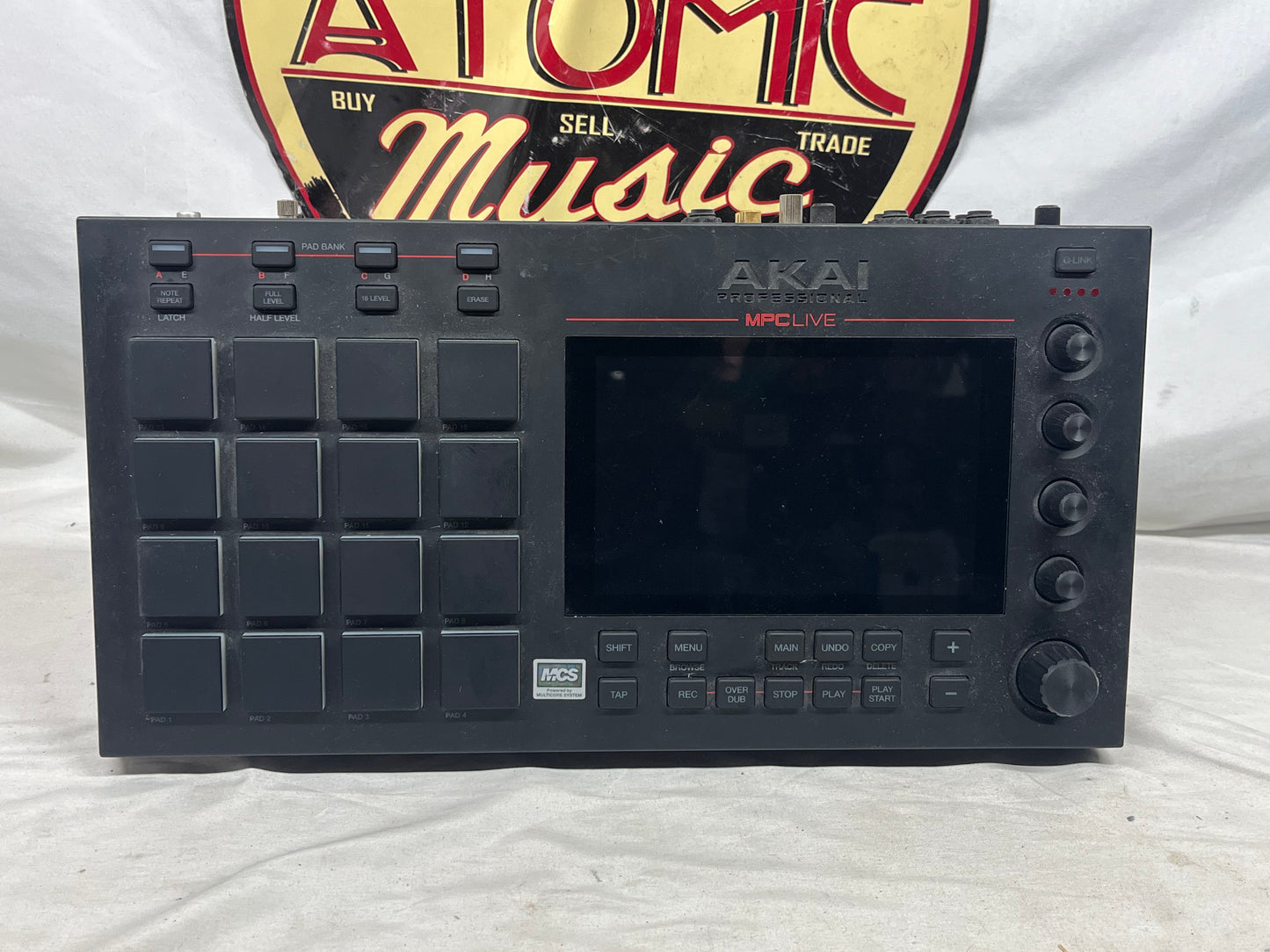 Akai Professional MPC Live Music Production Center Sampler Sequencer with Power Supply