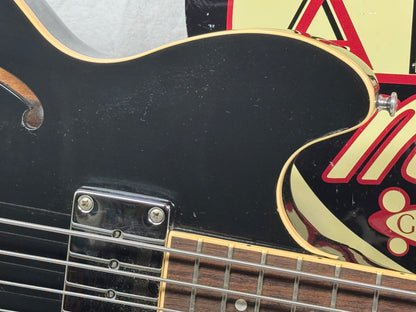 Gibson BADCEBCH1 Midtown Standard Semi-Hollowbody 4-string Bass with Case 2013 - Ebony / Black