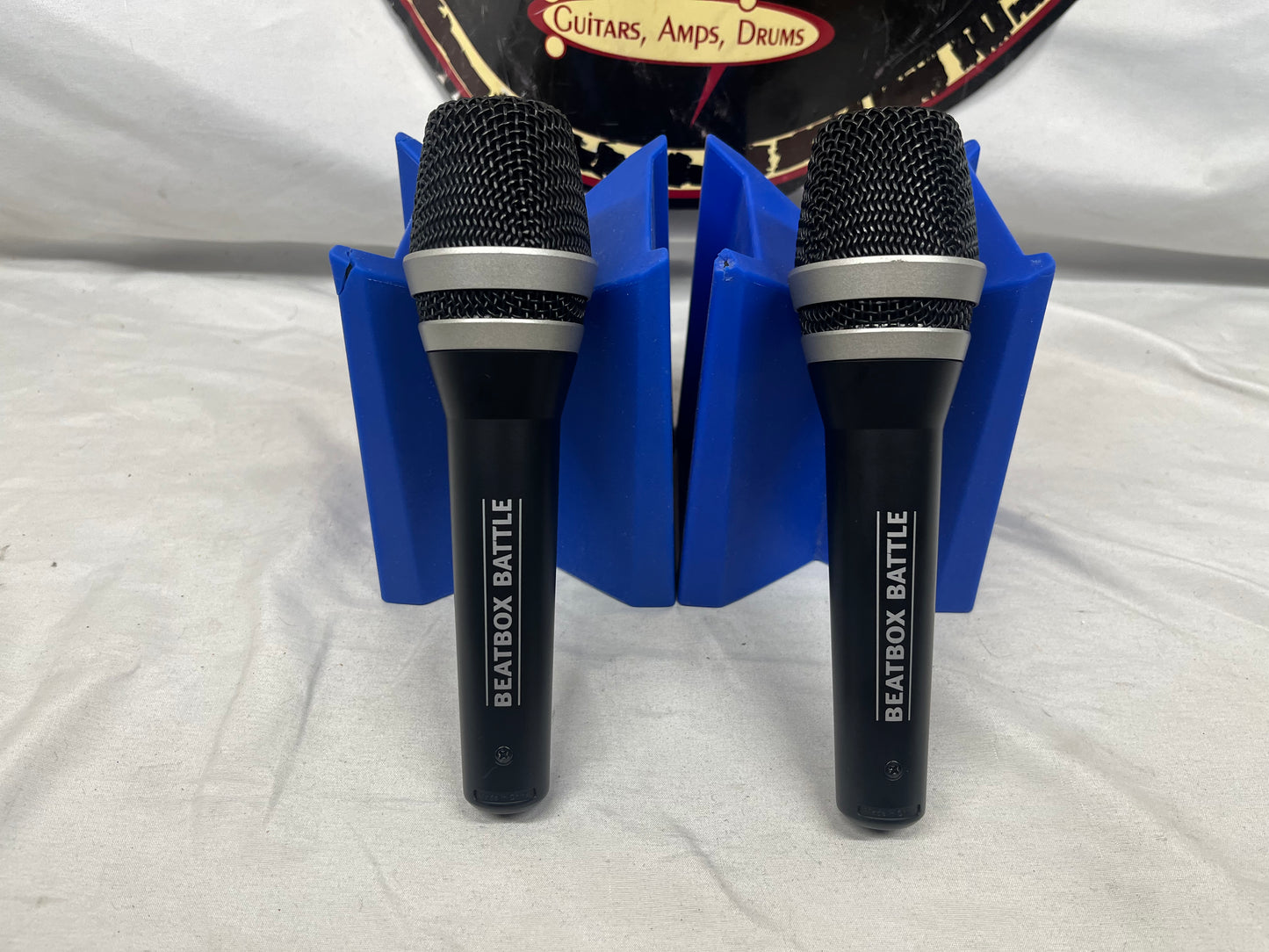 AKG *PAIR* BBB DFive Beatbox Battle Dynamic Microphones with Soft Cases