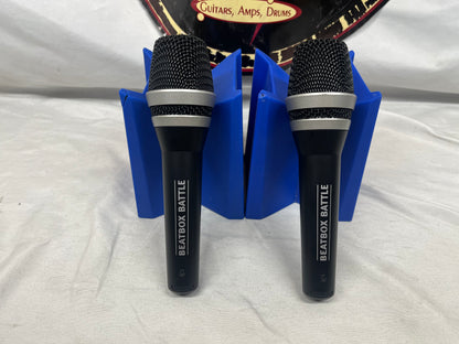 AKG *PAIR* BBB DFive Beatbox Battle Dynamic Microphones with Soft Cases