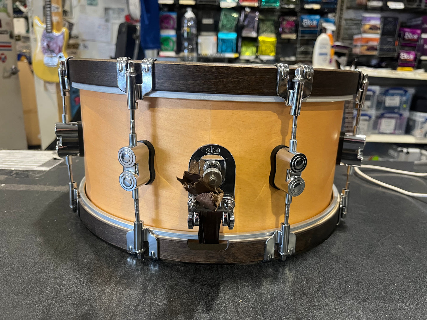 PDP 14"x8" Concept Series Snare Drum with Natural Hoops