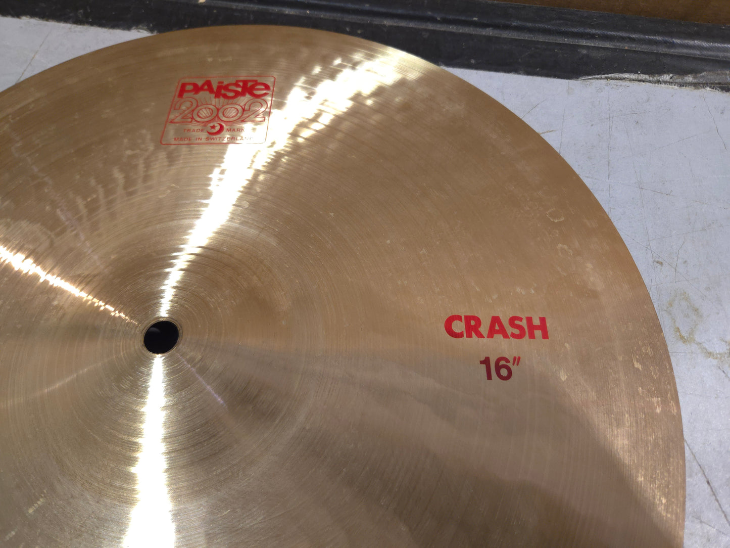 Paiste 16" 2002 Crash Cymbal 1980 - Present - Traditional