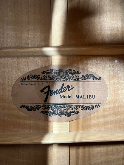 Fender Malibu Acoustic Guitar