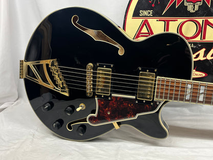 D'Angelico EX-SS Semi-Hollow Body Electric Guitar with Hard Shell Case