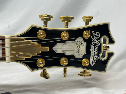 D'Angelico EX-SS Semi-Hollow Body Electric Guitar with Hard Shell Case