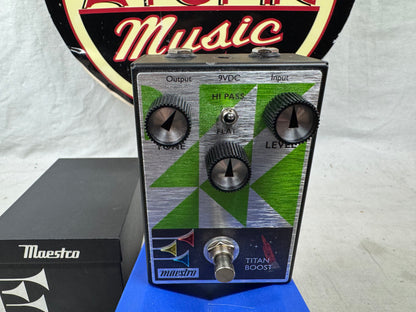 Maestro Titan Boost Pedal with Box