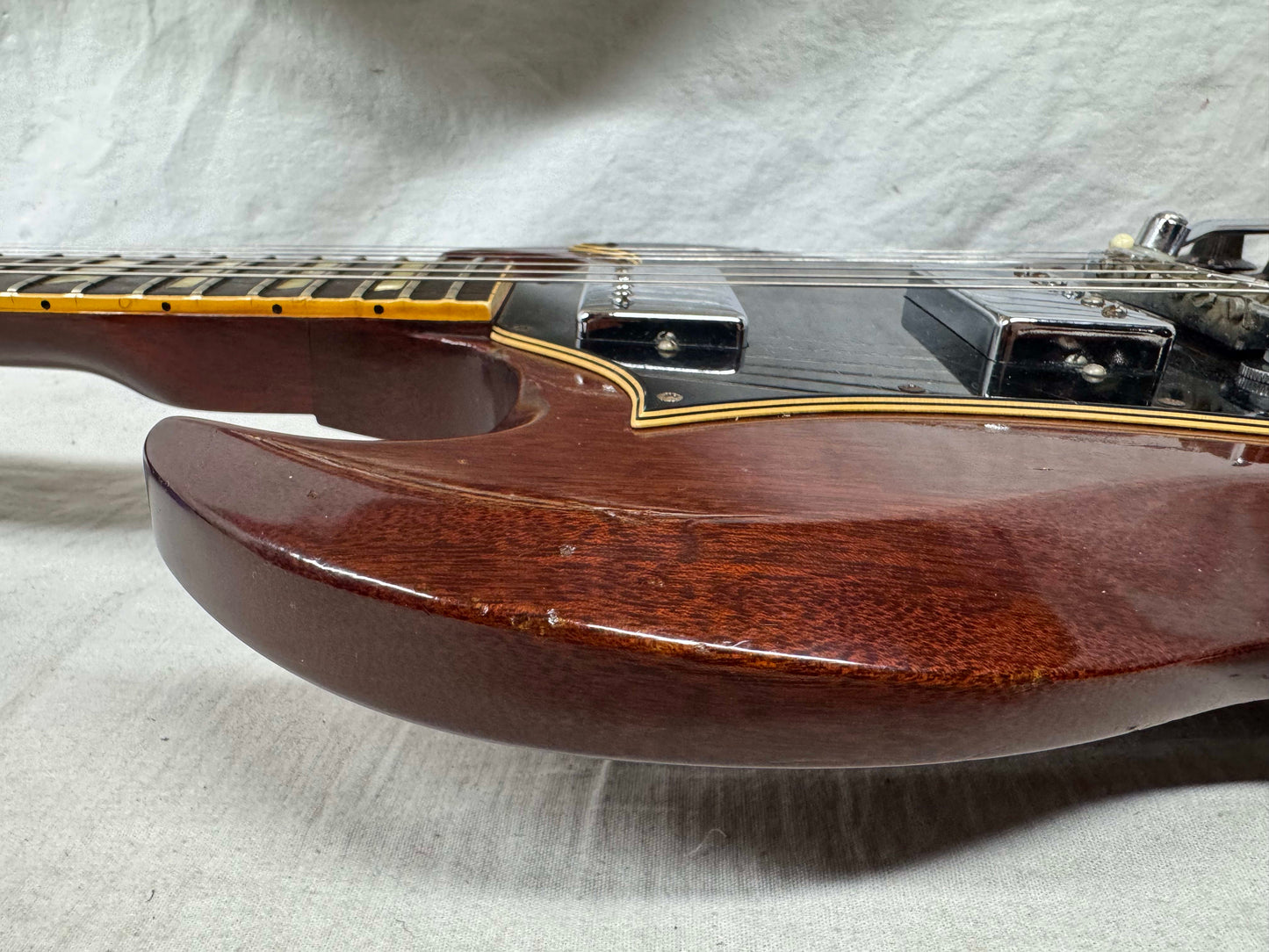 Gibson SG Guitar with Case - repaired / modified! 1969