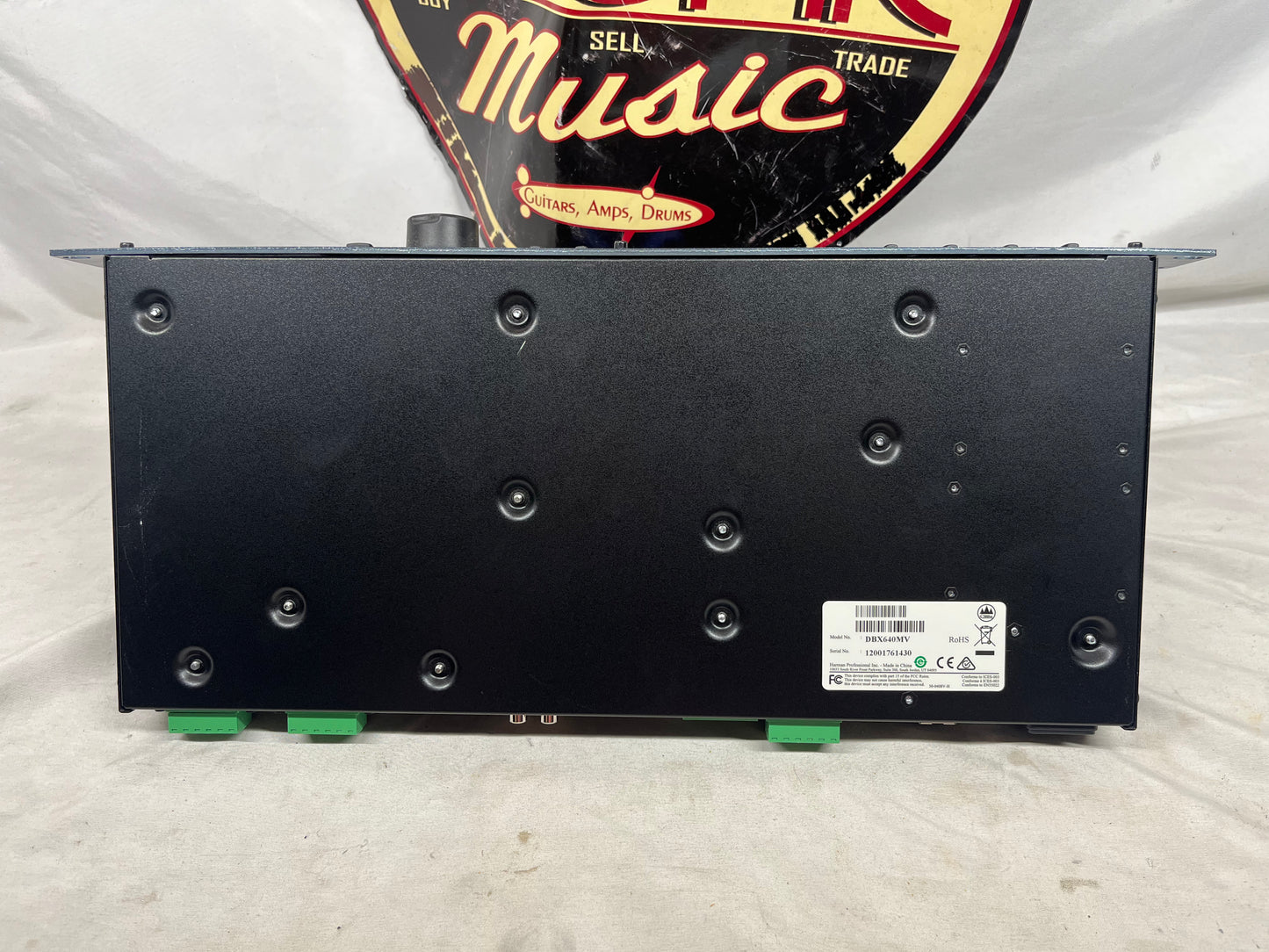 dbx  ZonePRO 640m 6x4 Digital Zone Processor Rack Module
