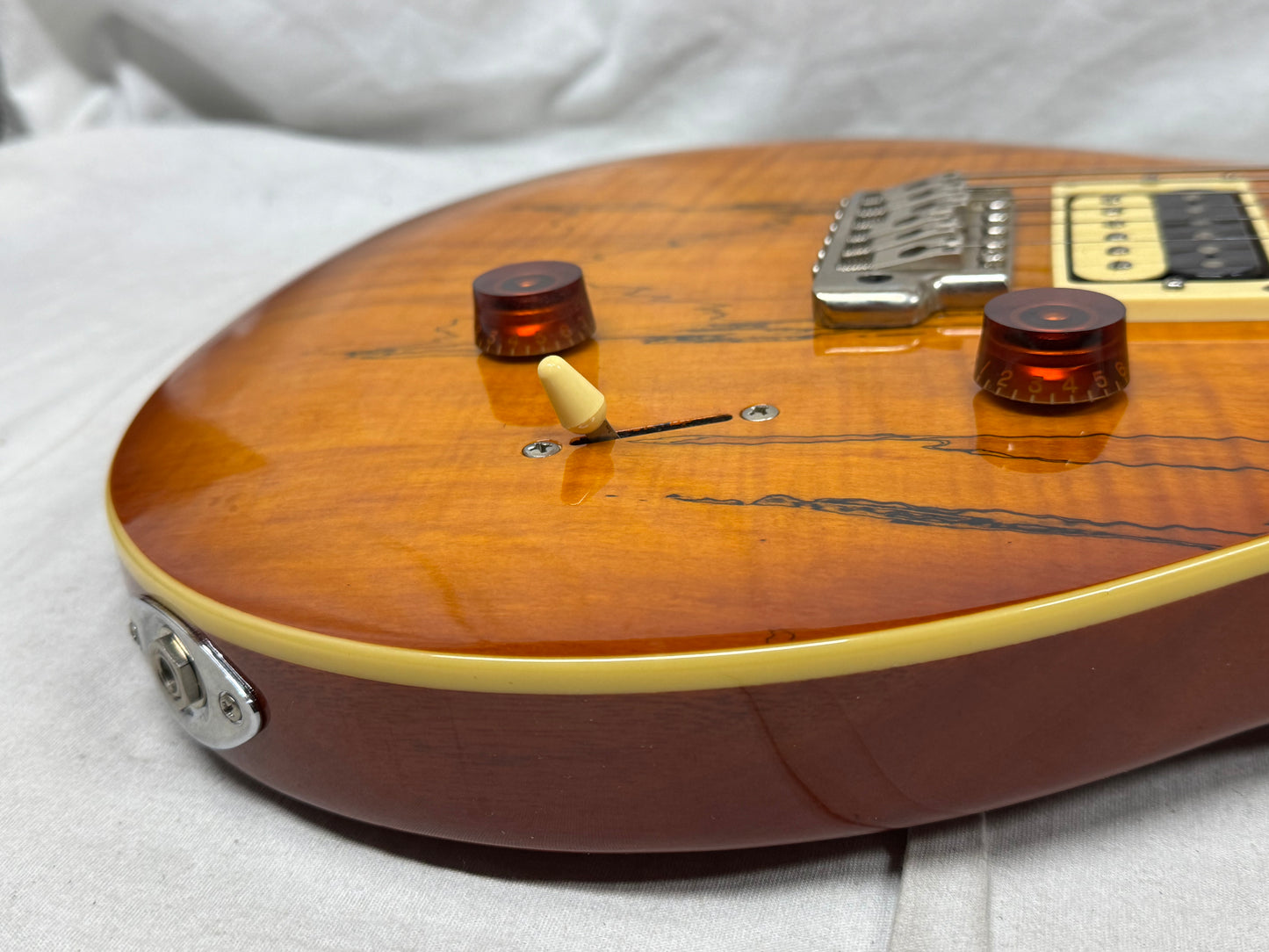 PRS Paul Reed Smith SE Custom 24 Guitar - Limited Edition Exotic Top 2015 - Spalted Maple