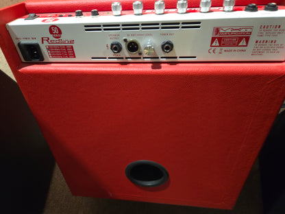 VHT AV-RL-50B Redline 50 Bass 50-Watt 1x12" Bass Combo 2020s - Red - Local Pickup Only