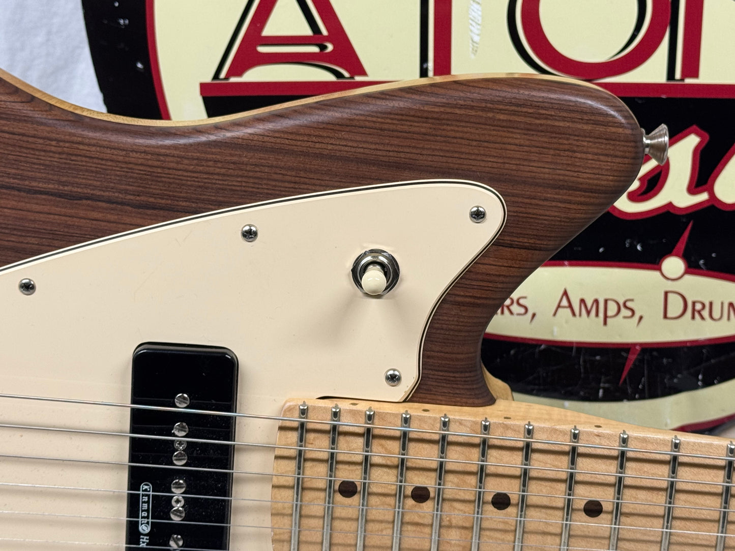 Warmoth Jazzmaster Semi-Hollowbody Guitar