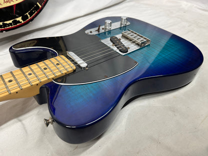 Fender Limited Edition Player Telecaster Plus Top Electric Guitar MIM - Made in Mexico - Blue Burst